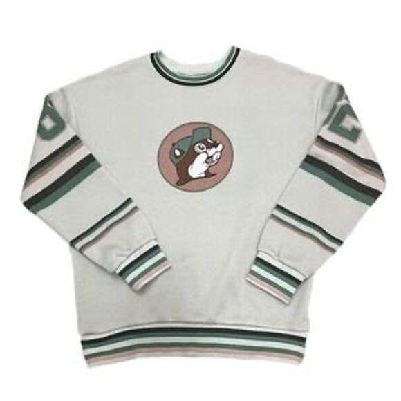Bucee’s Varsity-Style Pullover Sweatshirt - Unisex 2X - Picture 1 of 9